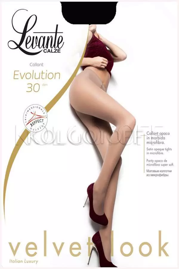 Колготки жіночі без шортиків оптом LEVANTE Evolution 30