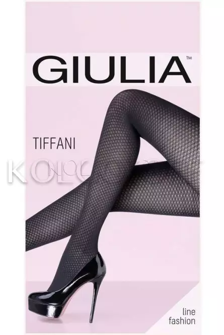 Колготки з візерунком оптом GIULIA Tiffani 80 model 7