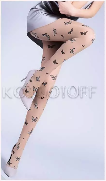 Колготки з візерунком оптом GIULIA Erica 20 model 4