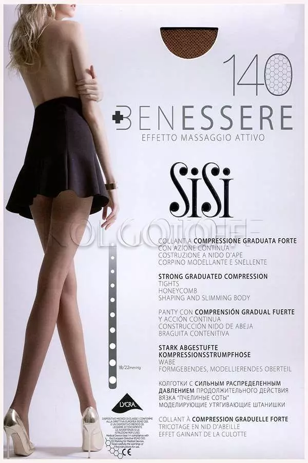 Колготки лікувальні оптом SISI BenEssere 140