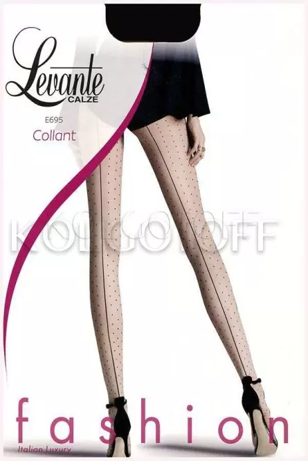 Колготки з візерунком оптом LEVANTE E695 Collant