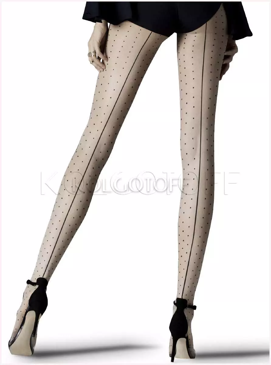 Колготки з візерунком оптом LEVANTE E695 Collant