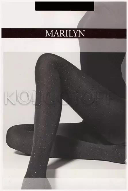 Колготки з блиском оптом MARILYN Shine E57