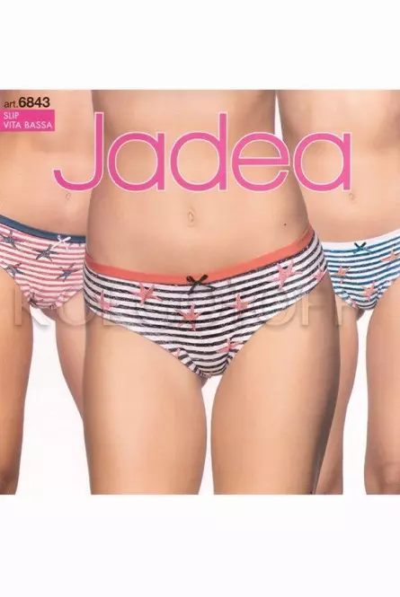 Трусики-сліп жіночі оптом JADEA by Intimo Artu 6843 slip vita bassa