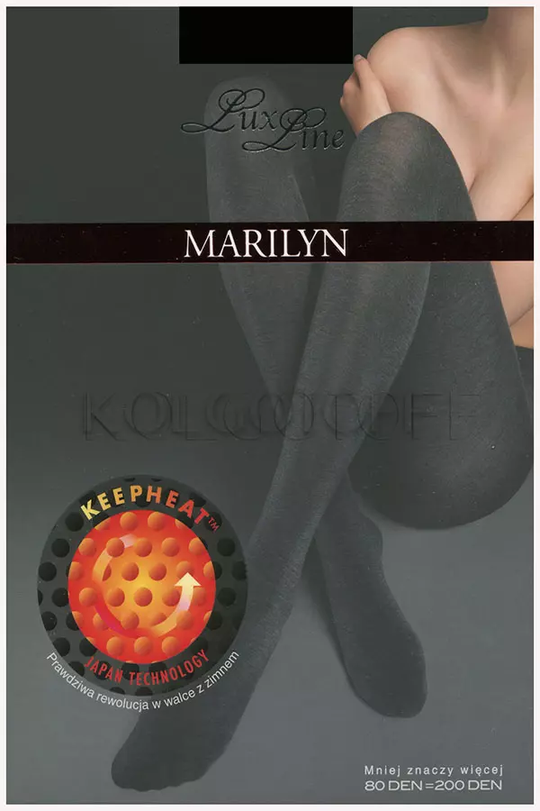 Колготки з термоефектом оптом MARILYN Keep Heat 80
