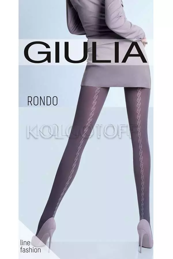 Колготки з візерунком оптом GIULIA Rondo 100 model 5