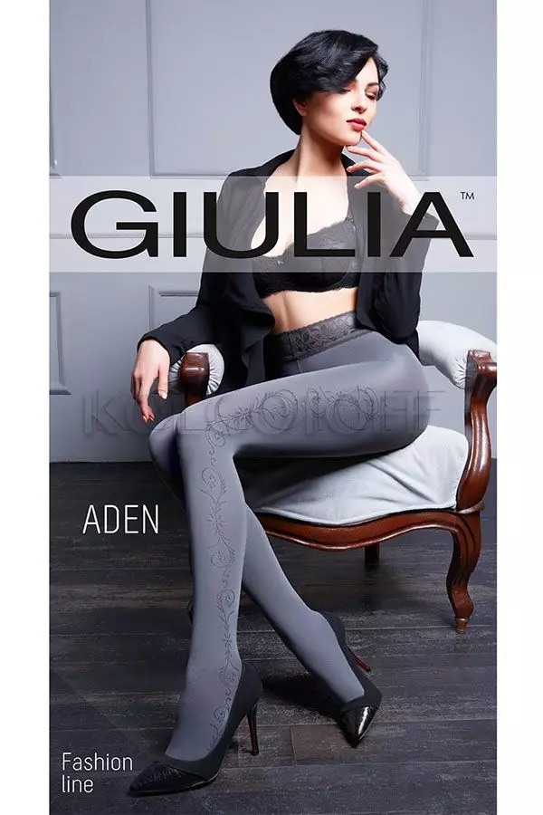 Колготки з візерунком оптом GIULIA Aden 120 model 3