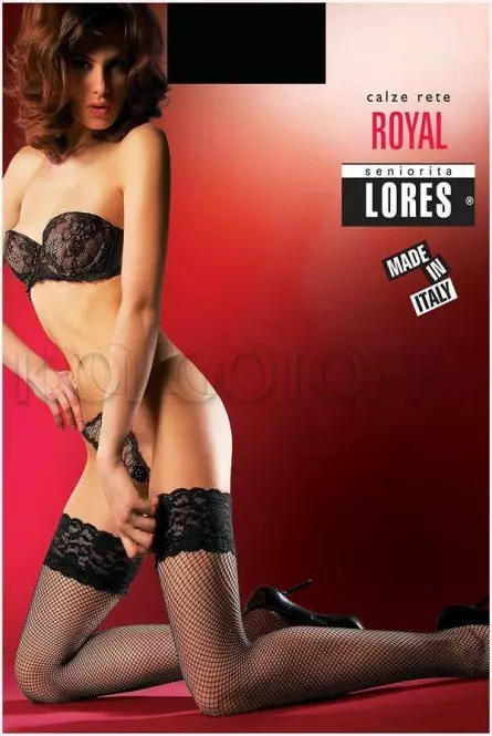 Панчохи в сітку оптом LORES Royal calze rete