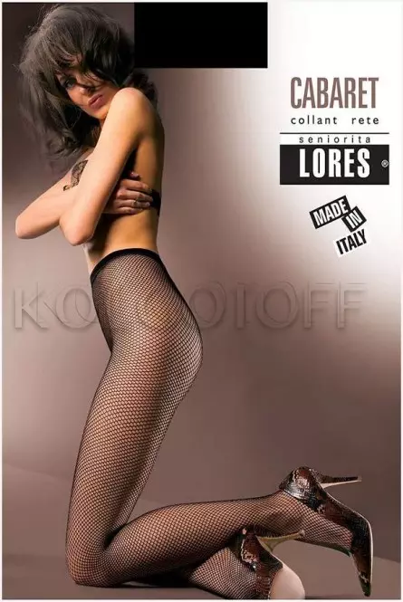 Колготки жіночі в сітку оптом Lores Cabaret Rete