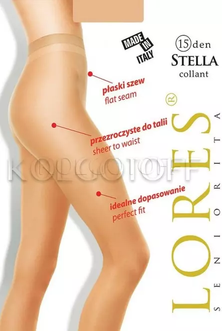 Колготки без шортиків оптом LORES Stella 15