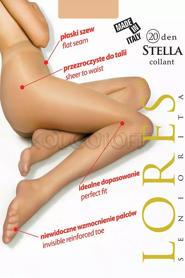 Колготки без шортиків оптом LORES Stella 20