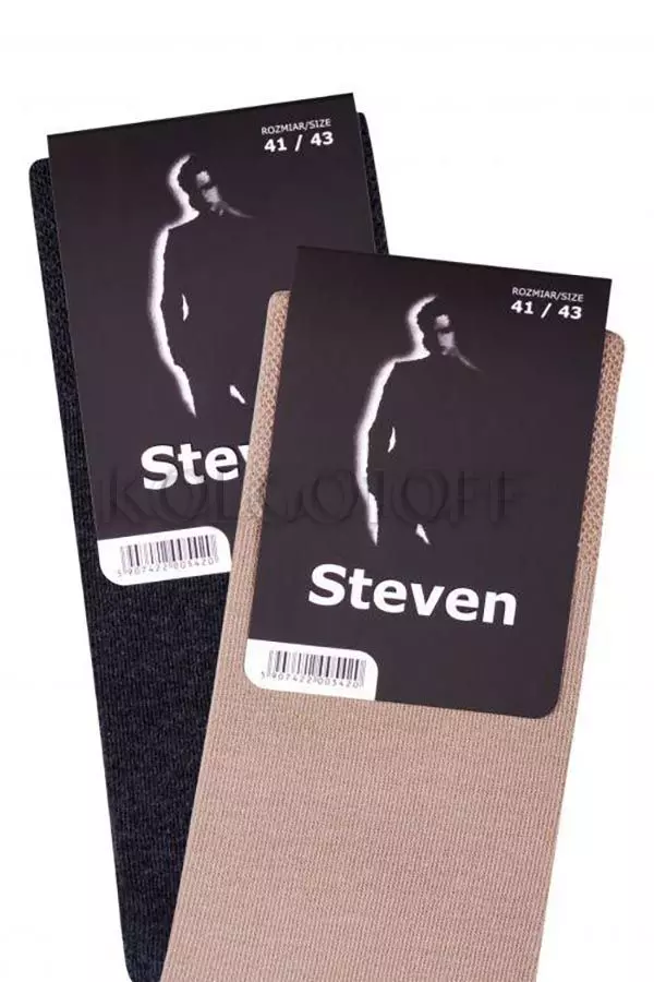 Шкарпетки чоловічі з бавовною оптом STEVEN ART 063