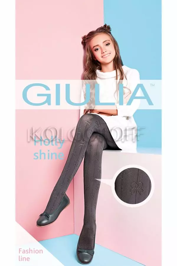 Колготки дитячі оптом GIULIA Holly Shine 80 model 1