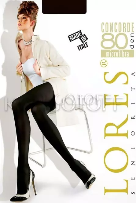 Колготки класичні щільні оптом LORES Concorde 80