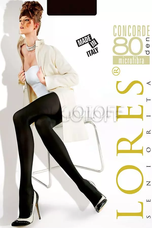 Колготки класичні щільні оптом LORES Concorde 80