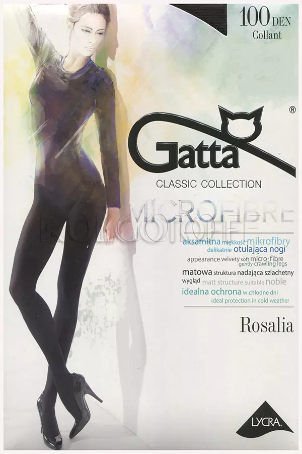 Щільні колготки з мікрофібри оптом GATTA Rosalia microfibre 100