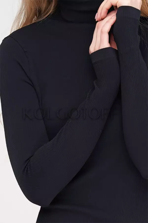 Водолазка безшовна в рубчик GIULIA Lupetto RIB