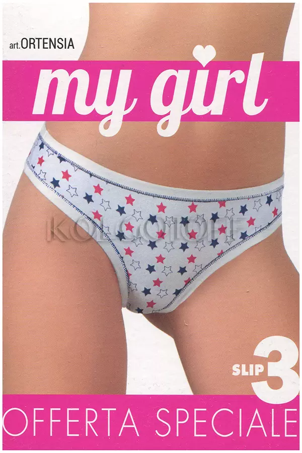 Бавовняні трусики-сліп оптом JADEA by Intimo Artu Ortensia