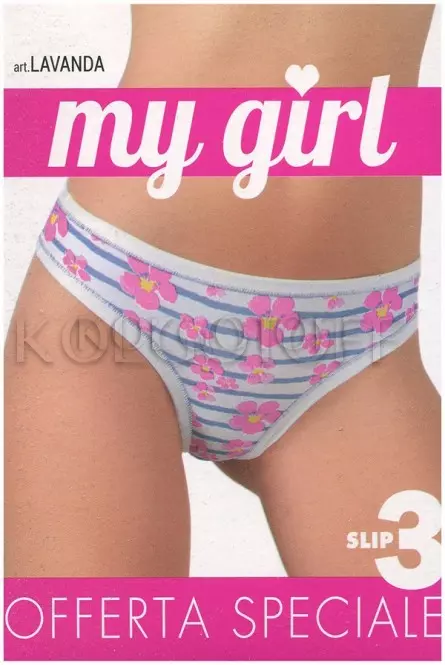 Бавовняні трусики-сліп оптом JADEA by Intimo Artu Lavanda