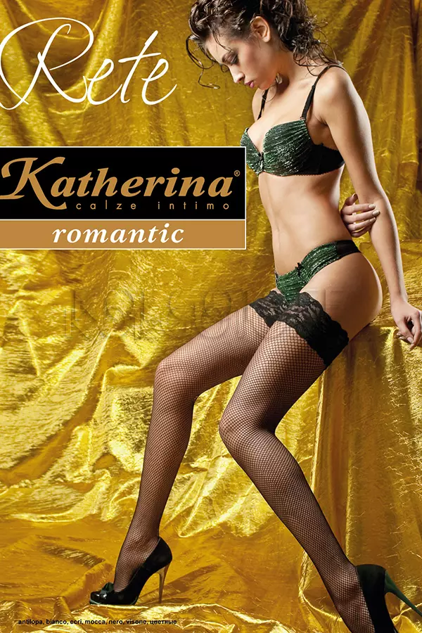 Панчохи сітчасті оптом Katherina Romantic Rete