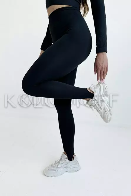 Легінси щільні безшовні зі штрипками оптом GIULIA Leggings Straps