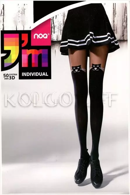 Колготки з імітацією панчохи оптом KNITTEX I am Individual 50