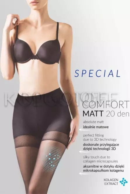 Колготки з м'якою утяжкою оптом GABRIELLA Comfort Matt 20