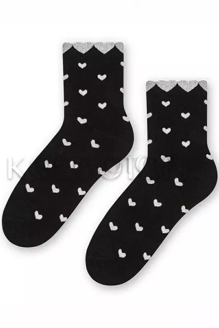 Жіночі шкарпетки з візерунком оптом STEVEN ART136
