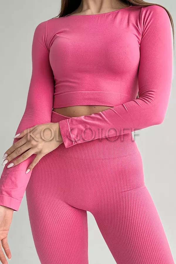 Безшовна кофта оптом GIULIA CROP TOP