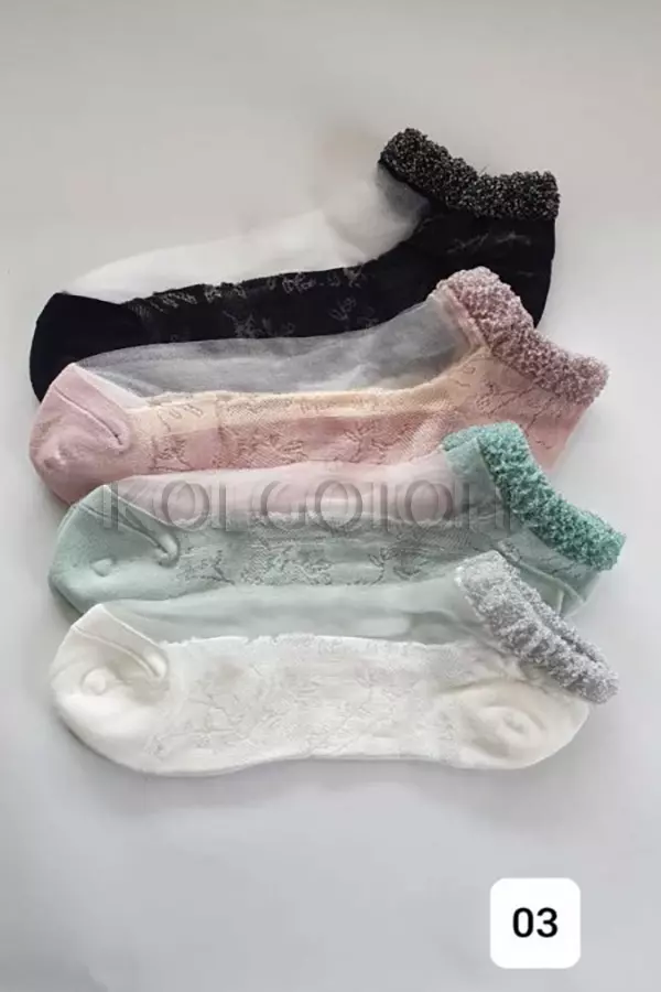 Шкарпетки жіночі з візерунком оптом MAGNETIS візерунок 03