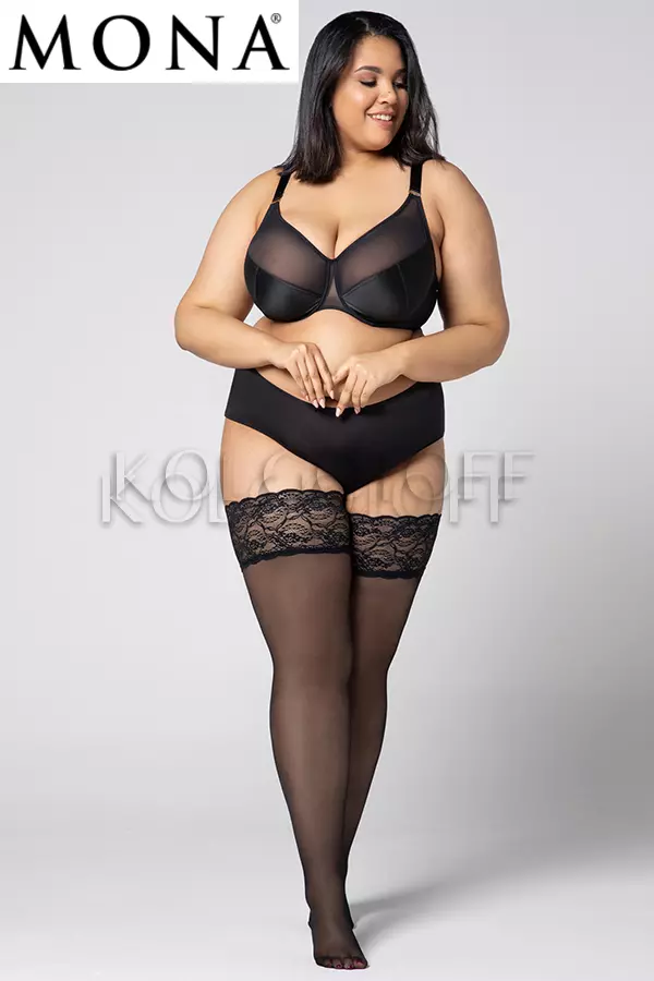 Панчохи жіночі великого розміру оптом MONA Divine 30 hold-ups