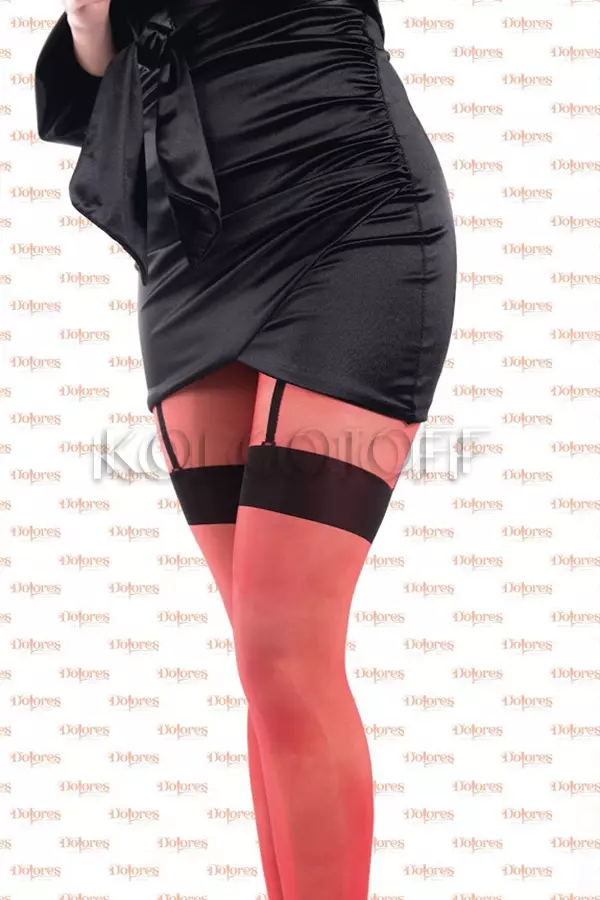 Колготки з імітацією панчохи оптом DOLORES Fashion