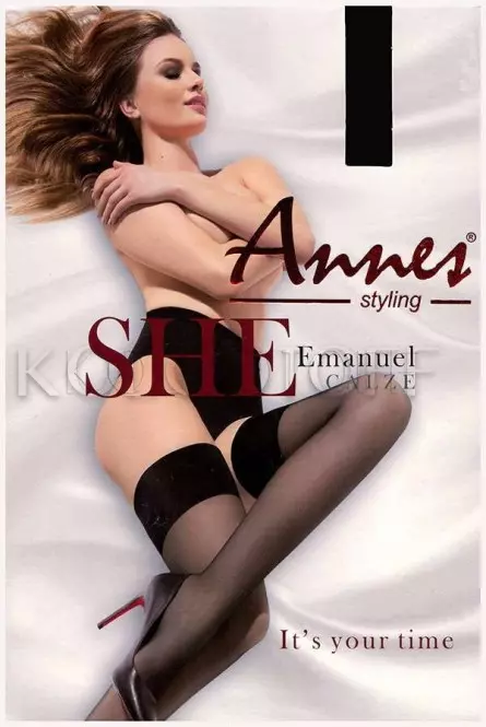 Панчохи із сатиновою коронкою оптом ANNES Emanuel 20