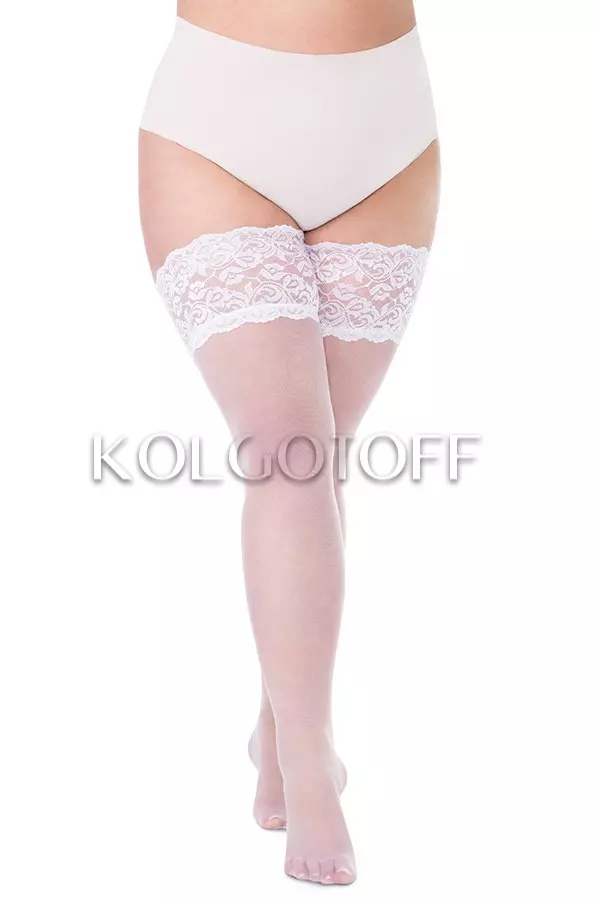 Панчохи з широкою мереживною коронкою оптом ANNES Cecile calze 20