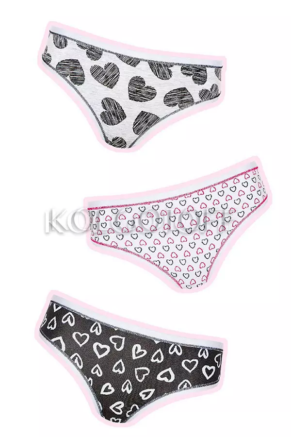 Бавовняні трусики-сліп оптом JADEA by Intimo Artu Peonia