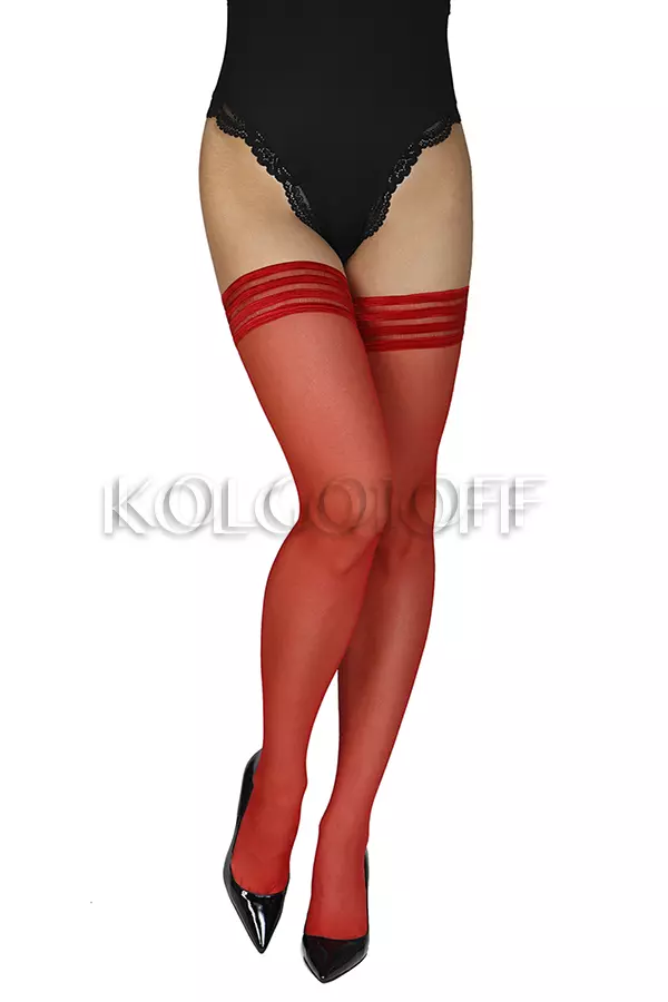 Панчохи жіночі з французькою гумкою оптом ANNES Sindis 15