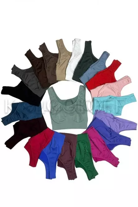 Безшовний топ оптом TM KOLGOTOFF Top Basic
