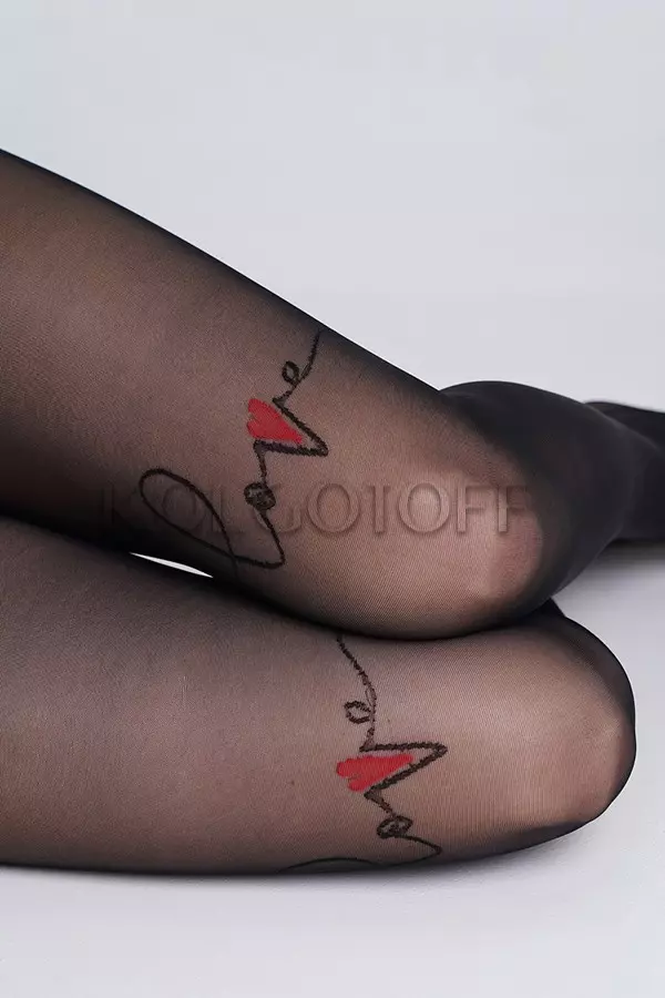 Жіночі колготки з візерунком оптом GIULIA Foxy 20 model 1