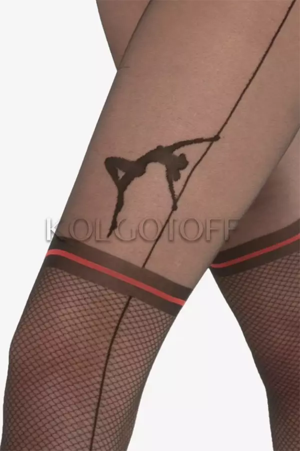 Колготки з імітацією панчохи оптом GATTA Ars Amandi RITA 01