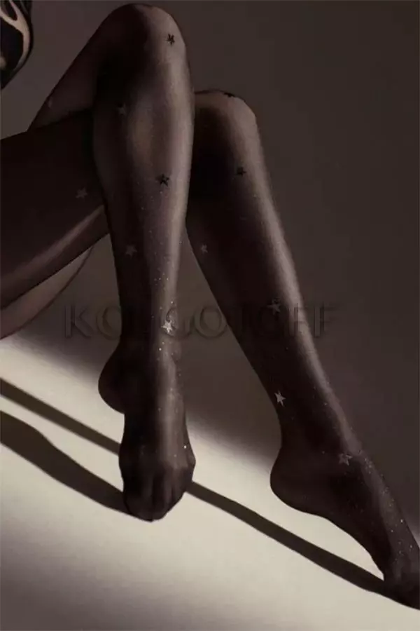 Колготки з візерунком оптом MARILYN Emmy W13