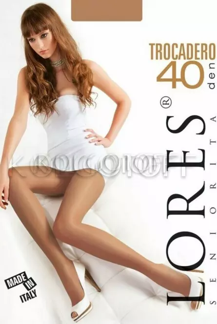 Колготки класичні з шортиками оптом LORES Trocadero 40