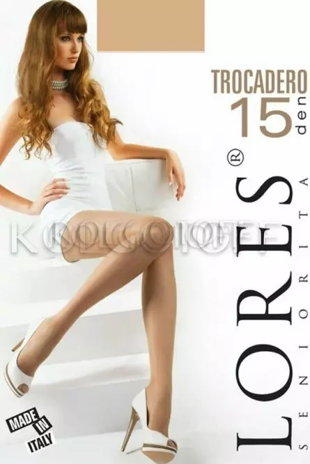 Колготки класичні з шортиками оптом LORES Trocadero 15