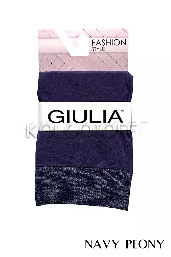 Шкарпетки жіночі з люрексом оптом GIULIA MLN-01 lurex