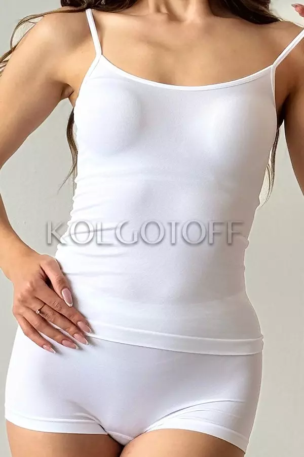 Майка безшовна оптом KOLGOTOFF Caraco Basic