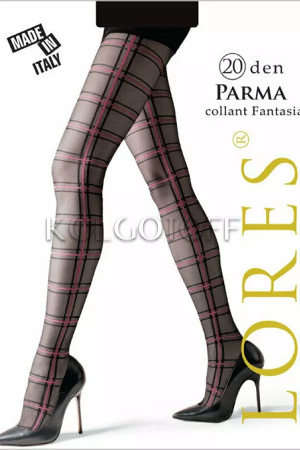 Колготки з візерунком оптом LORES Parma 20