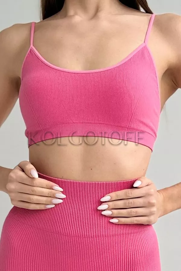 Топ безшовний оптом GIULIA CAMI TOP RIB