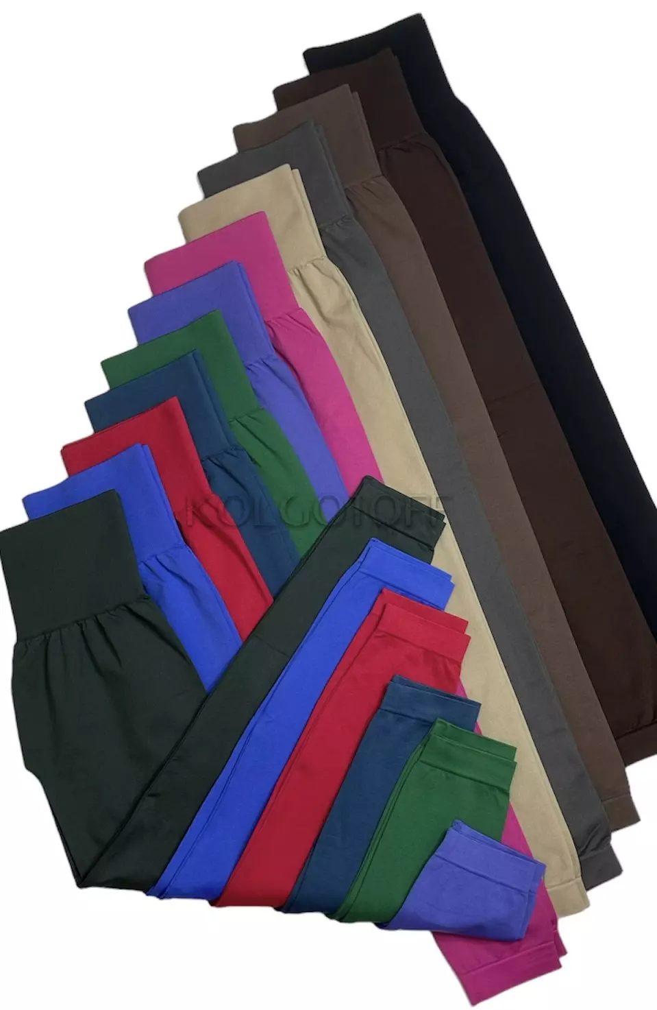 Безшовні лосини з широким поясом оптом KOLGOTOFF Leggings High Waisted