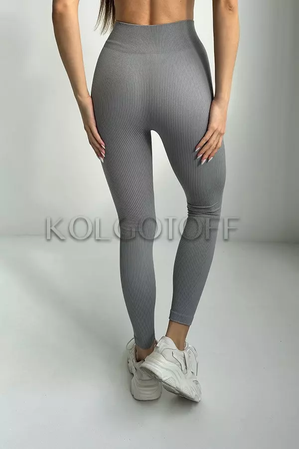 Легінси безшовні в рубчик оптом KOLGOTOFF Leggings Basic Ribbed