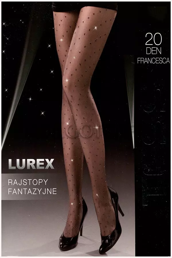 Колготки з люрексом оптом TESS Francesca 20