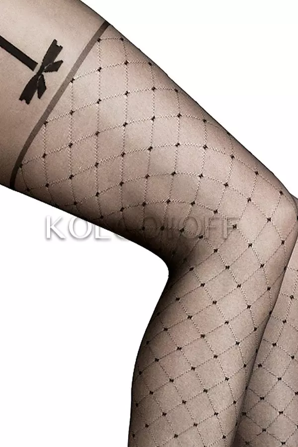 Колготки з візерунком оптом LORES Piacere 20